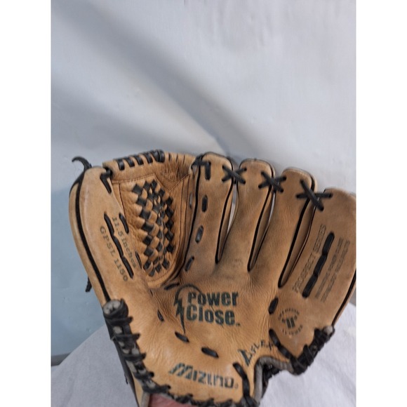 Mizuno Accessories - Mizuno Baseball Glove GPSL1150 Mitt 11" RHT Power Close II Full Leather Prospect